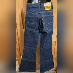Vintage Levi's Big Bells 12inch Dark Blue Denim Jeans 684 Retro Disco